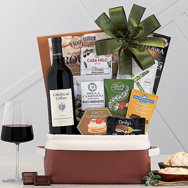 Cakebread Cabernet: Gourmet Wine Basket