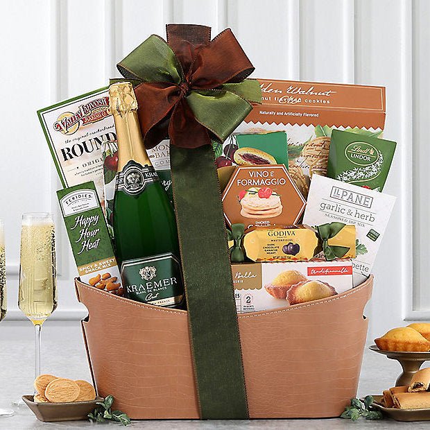 Kraemer's Champagne: Gourmet Gift Basket