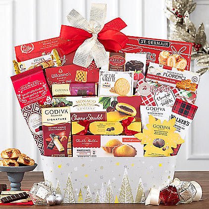 Godiva Holiday Wishes: Chocolate Gift Basket