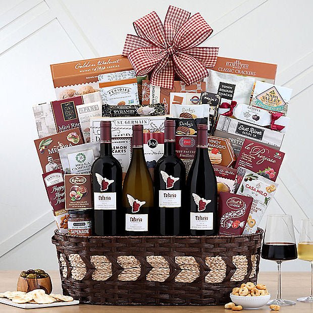 Talaria Vineyards Sonoma Quartet: Wine Gift Basket