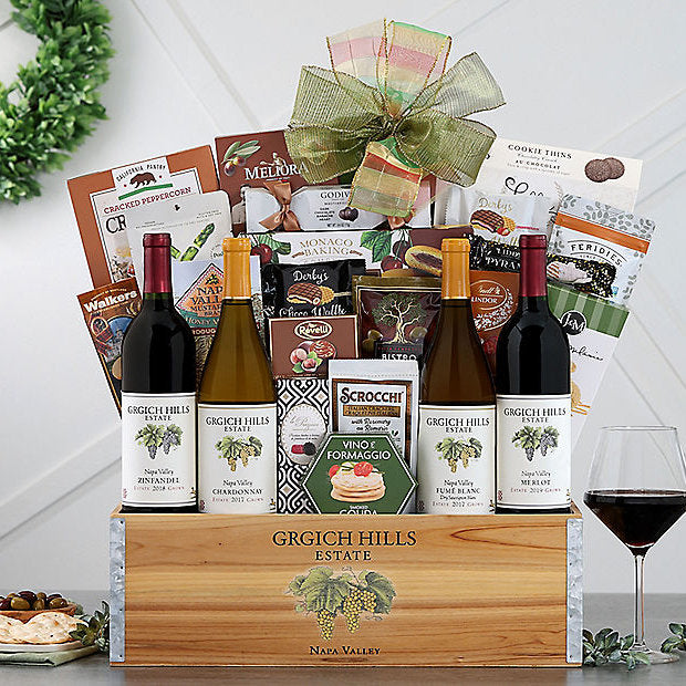 Grgich Hills Napa Valley Quartet: Premium Wine Basket