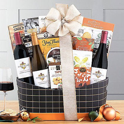 Kendall-Jackson Vintner's Reserve Wine & Gourmet Gift Basket