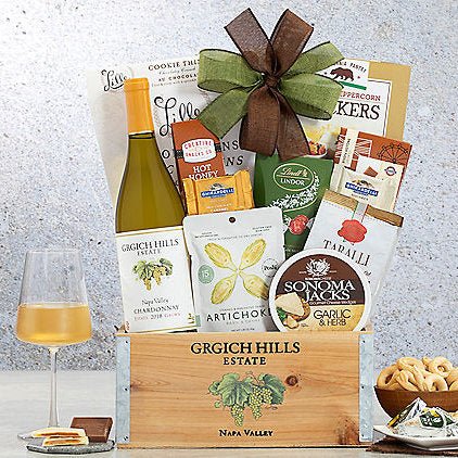 Grgich Hills Chardonnay Wine Gift Basket