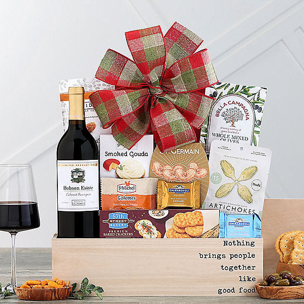 Hobson Estate Cabernet: Sweet and Savory Gift Box