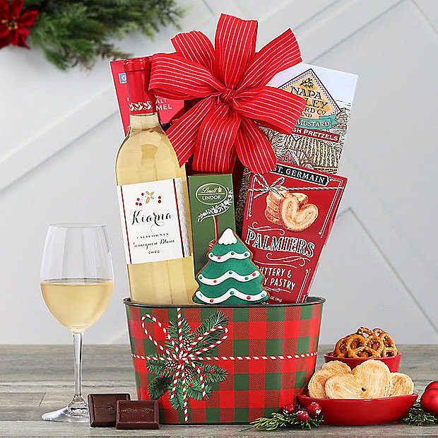 Kiarna Sauvignon Blanc: Holiday Wine Gift Basket