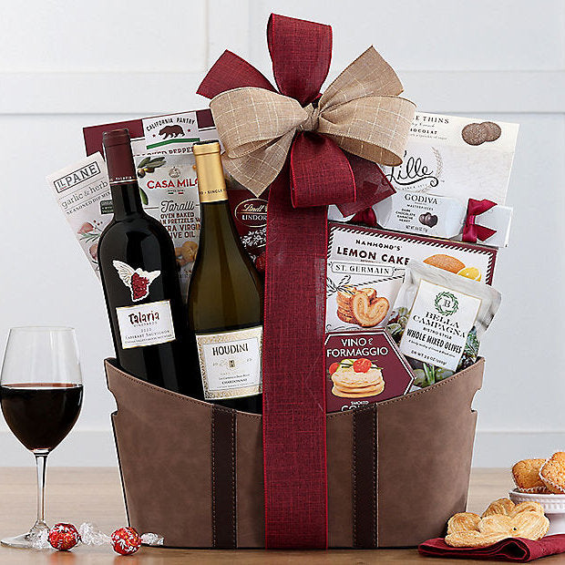 Napa & Sonoma Duet: Wine Gift Basket