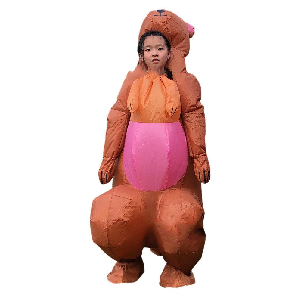 Halloween Performance Costume - Kangaroo Cartoon Doll Outfit