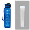 1L Tritan Water Bottle with Time Marker, Bounce Cover