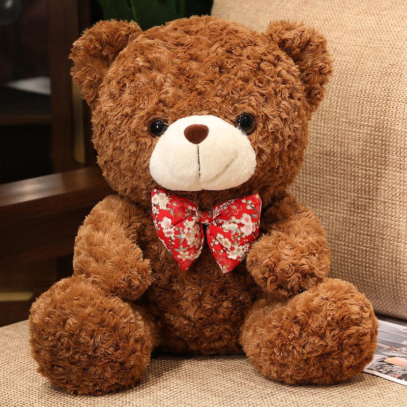 Teddy Bear Dark Brown / 25cm Adorable Small-Sized Rose Little Bear Doll - Ragdoll Teddy Bear Plush Toy