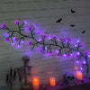 18Bats Vine Lanterns Arrange Halloween Rattan Light LED