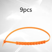 Single9pcs Automobile plastic snow chain ties