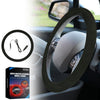 Black / 38cm Automobile Steering Wheel Heating Sleeve