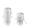 2-Pack Stainless Steel Tea Infuser Strainer Set – Fine Mesh Ball with Chain Hook