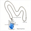 Women's Luminous Heart Pendant Necklace (Zinc Alloy)