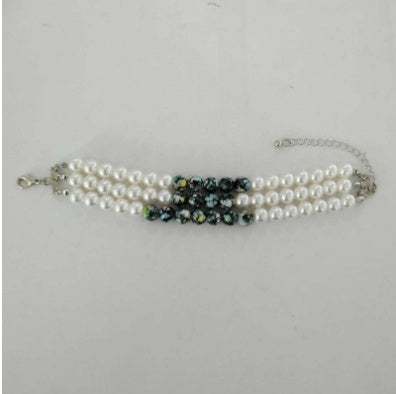 Gothic Pendant Necklace with Pearls for Women