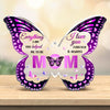 To Mom Butterfly-Shaped Acrylic Keepsake - Unique 5X3.8 inch Treasure for Mother's Day