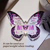 To Mom Butterfly-Shaped Acrylic Keepsake - Unique 5X3.8 inch Treasure for Mother's Day