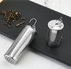 2-Pack Stainless Steel Tea Infuser Strainer Set – Fine Mesh Ball with Chain Hook