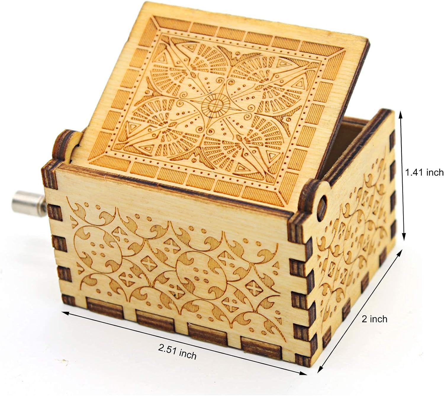 "Can'T Help Falling in Love" Wooden Music Box - Valentine's Gift  Amz   