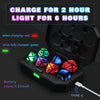 Threecolour White Flash / USB Charging Luminous Dice LED Chip