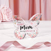 Mom Cherish Mom with a Unique Butterfly-Shaped Acrylic Plaque Keepsake - Thoughtful Mother's Day Gift