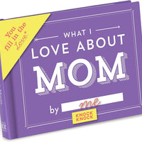 Cherished Moments with Mom: A Personalized Fill-In-The-Blank Love Journal, Perfect Gift Size 4.5 X 3.25 Inches