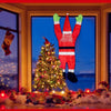 Christmas Hanging Santa Claus Decoration Yard Climbing Xmas Party Indoor Outdoor