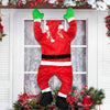 Christmas Hanging Santa Claus Decoration Yard Climbing Xmas Party Indoor Outdoor