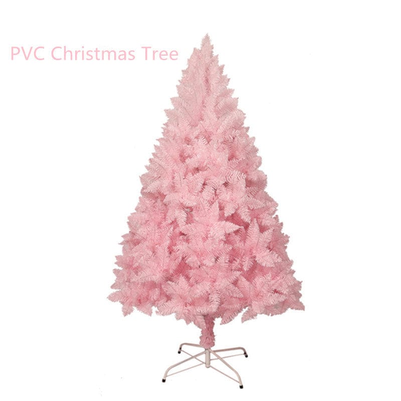 Pink / 60CM Christmas pink pointed gradient christmas tree