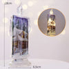 House Christmas Transparent Electronic Candles Decorative Gifts