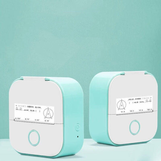 Compact Bluetooth Thermal Label and Photo Printer - Portable, Mini Wireless Printer for Home, Students, and Price Tag Labeling