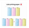 Blue pink yellow x3 / USB Compact Bluetooth Thermal Label and Photo Printer - Portable, Mini Wireless Printer for Home, Students, and Price Tag Labeling