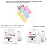 Set Compact Bluetooth Thermal Label and Photo Printer - Portable, Mini Wireless Printer for Home, Students, and Price Tag Labeling