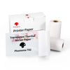 Transparent Printer paper Compact Bluetooth Thermal Label and Photo Printer - Portable, Mini Wireless Printer for Home, Students, and Price Tag Labeling