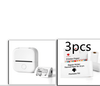 White Set2 / USB Compact Bluetooth Thermal Label and Photo Printer - Portable, Mini Wireless Printer for Home, Students, and Price Tag Labeling