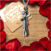 Couple Affectionate Hug Embrace Pendant Necklace Women Valentine'S Day Gifts US