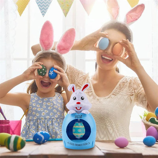 Creative Easter Egg Decorating Kit: DIY Coloring and Painting Fun for Boys and Girls - Multicolor with Sound and Light Delights