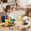 Creative Magnet Construction Set: Plastic Magnetic Sheet Building Puzzle for Kids
