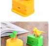 Cute Bird Toothpick Holder Dispenser - Intelligent Automatic Toothpick Box