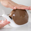 Brown Cute Snail Soap Dispenser for Kitchen Bathroom