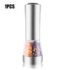 Battery Powered Electric Salt and Pepper Grinders with Adjustable Coarseness