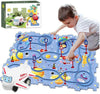 25 PCS Puzzle Car Tracks with Vehicles - Educational Montessori Toys for 3+ Years