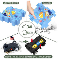 25 PCS Puzzle Car Tracks with Vehicles - Educational Montessori Toys for 3+ Years