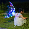 Girls Glowing Butterfly Wings with Lights - Moving Fairy Wings for Birthday, Wedding, Christmas, & Halloween