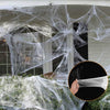 Super Stretch 1000 Sqft Halloween Spider Web Decoration with Fake Spiders