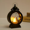 Halloween Retro Candle Portable Storm Lantern