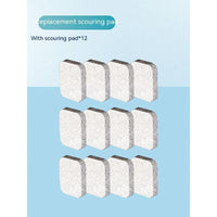 Scouring Pad X12 Pieces Disposable Brush Pot, Dishwashing Brush for washing POT, Kitchen Gadgets