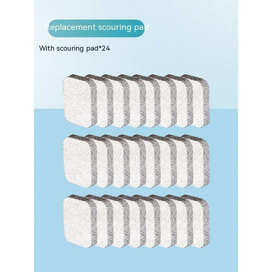 Scouring Pad X24 Pieces Disposable Brush Pot, Dishwashing Brush for washing POT, Kitchen Gadgets