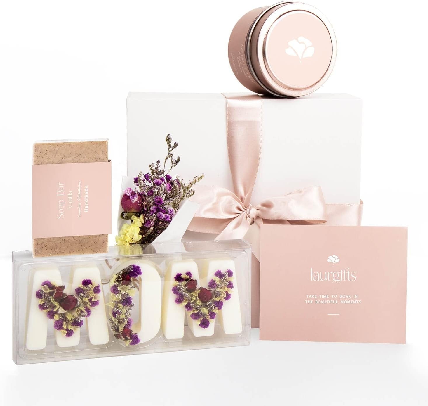 Gift Box - Mom Dutch Flower Fields Inspired Home Spa for Mother's Day