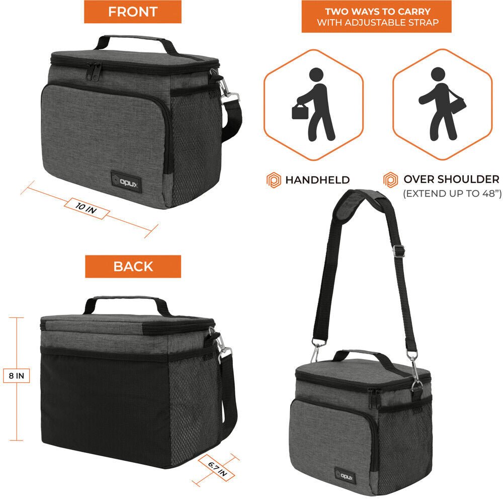 Insulated Lunch Bag – Leakproof & Portable Lunch Box for Adults & Kids